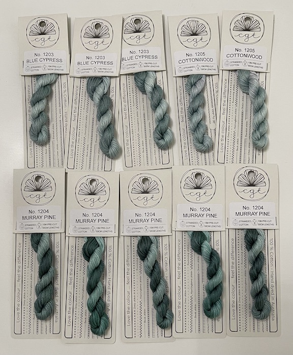 Palace of the Winds Thread Pack - Green Palace of the Winds Thread Pack - Green