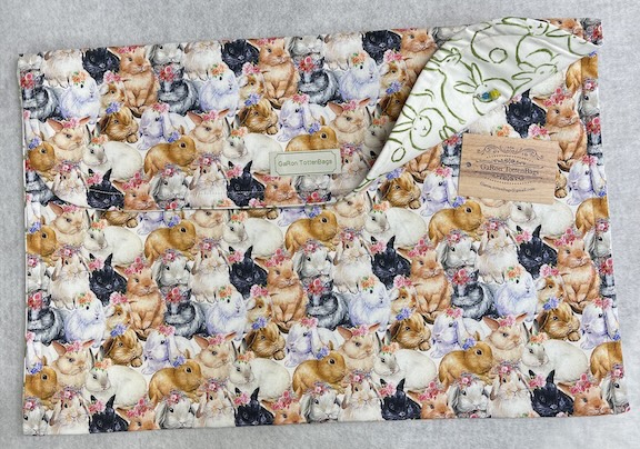 Bunnies - 12 x 18 Project Bag