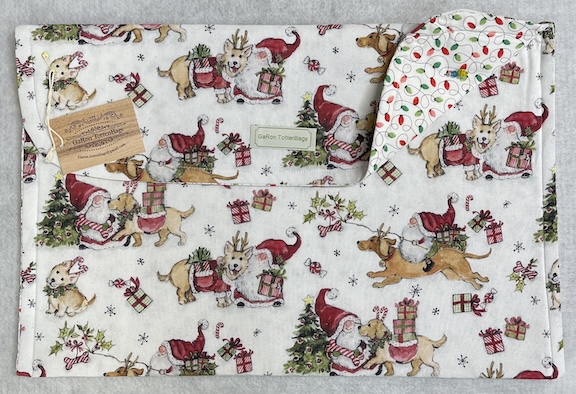 Elves and Dogs - 12 x 18 Project Bag