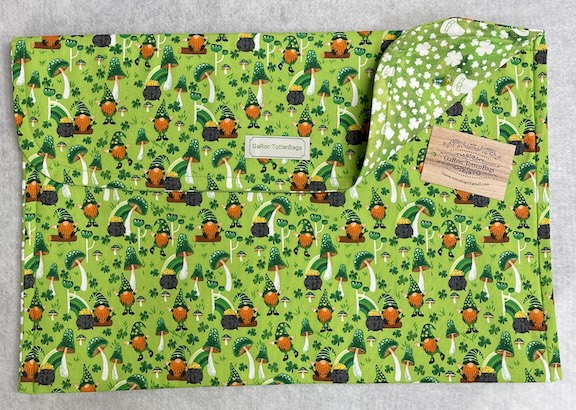 Leprechaun Gnomes - 12 x 18 Project Bag