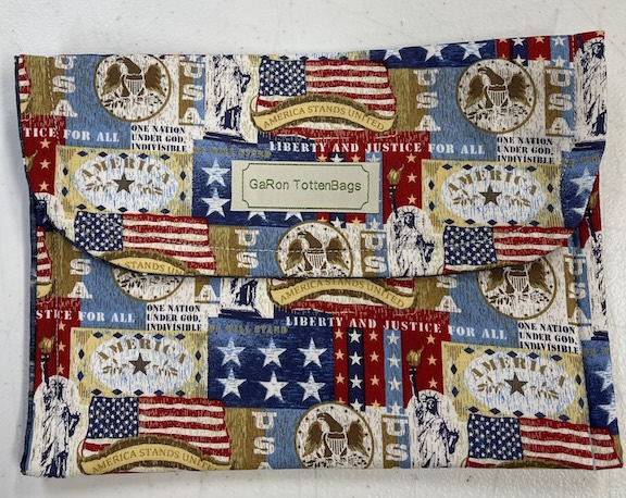 America with Words - 6 x 9 Mini Bag