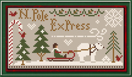 North Pole Express with Thread Pack