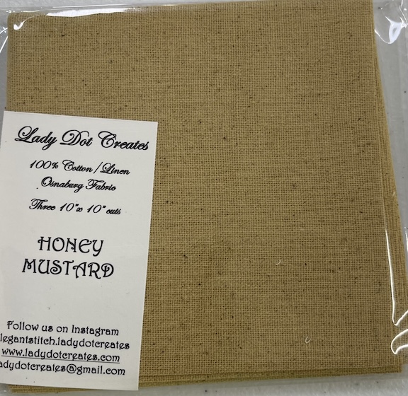 Sunshine Pears - Honey Mustard Finishing Fabric