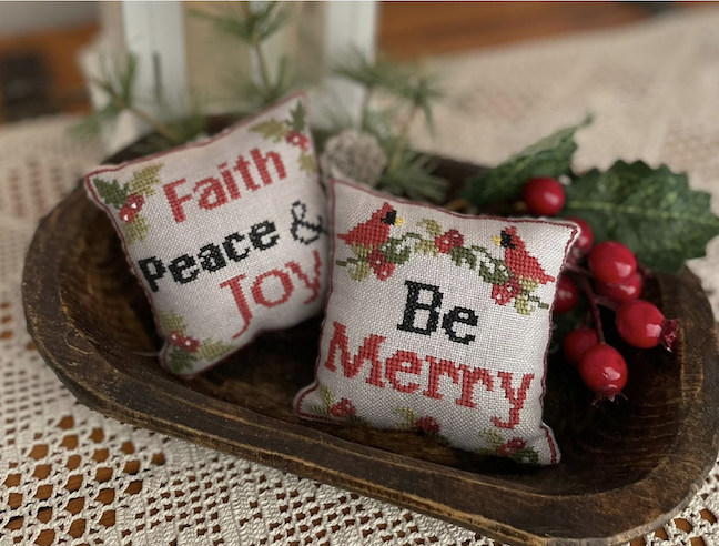 Merry and Faith Pillows