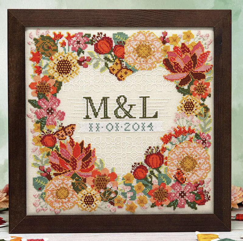 Modern Botanical Wedding Sampler
