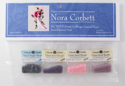 Great Cabbage-Leaved Rose Rose Couture Embellishment Pack