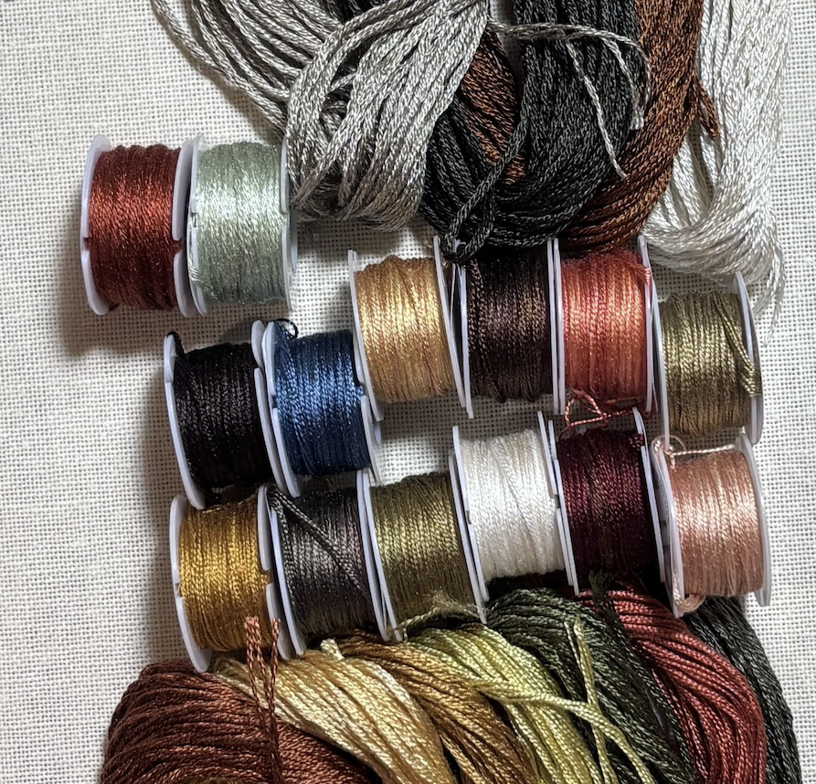 Autumn Moon Vikki Clayton Silk Thread Pack