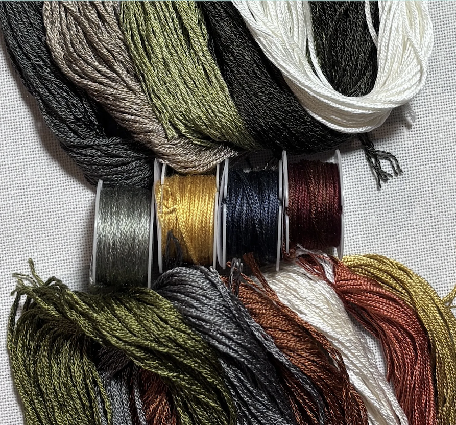 Charbooterie - Vikki Clayton Silk Thread Pack
