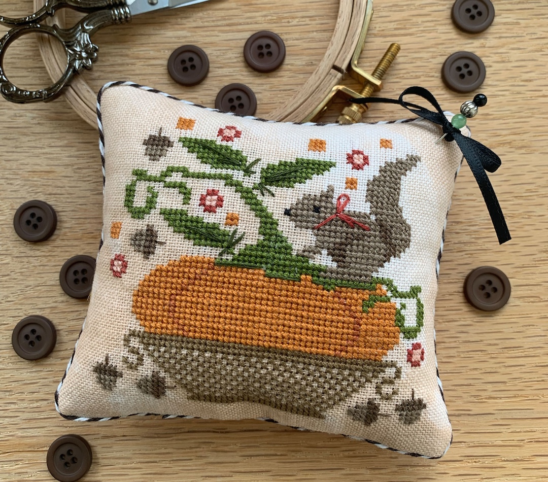 Pumpkin Basket Pinkeep Pumpkin Basket Pinkeep