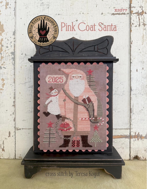Pink Coat Santa