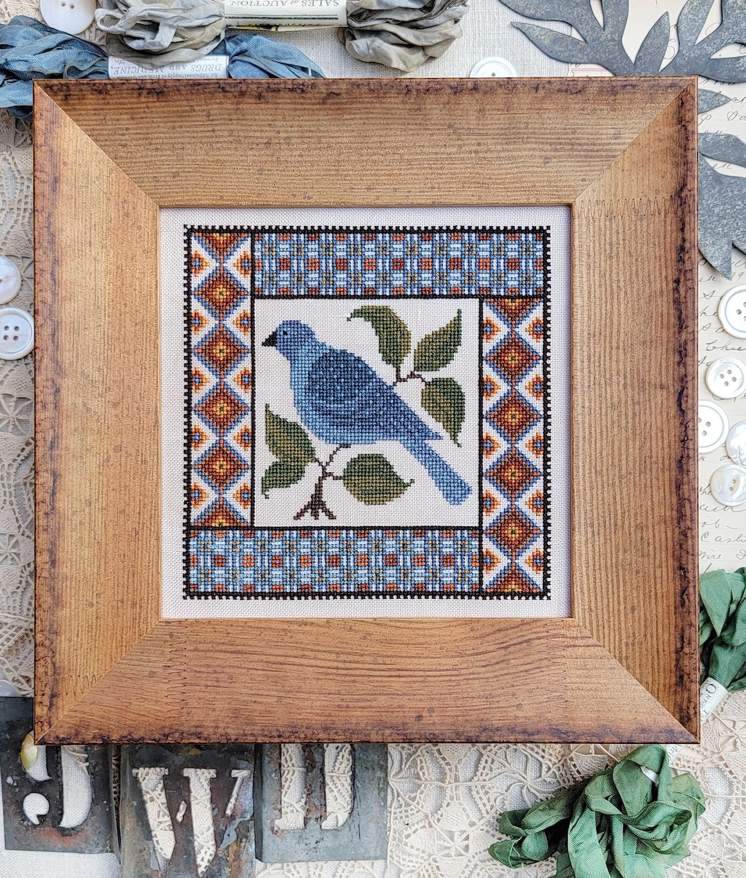 Plaid Bird Plaid Bird