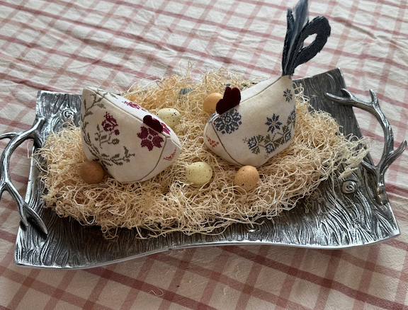 Red Hen Blue Rooster