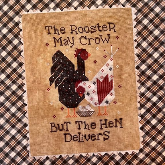 The Rooster May Crow - Click Image to Close
