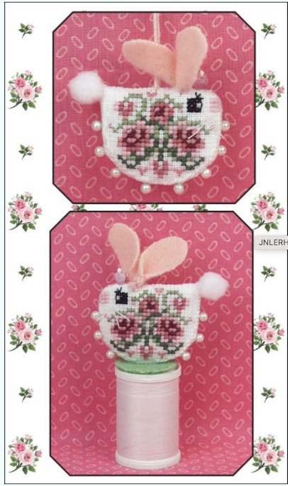 Rose Heart Bunny - Click Image to Close