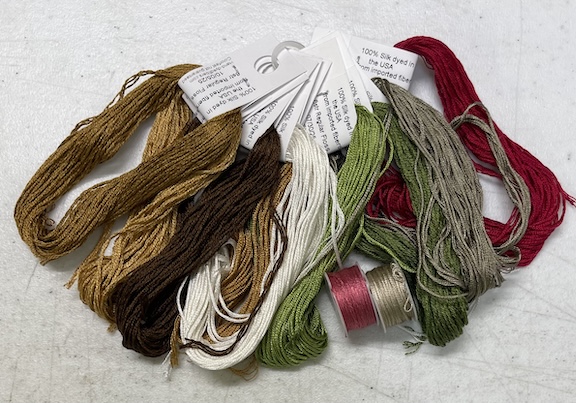 Woodland Winter - Vikki Clayton Silk Thread Pack