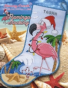 Flamingo Stocking - Leaflet