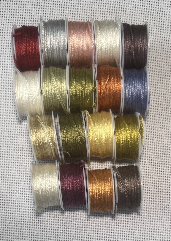 Painted Flowers - Silk Thread Pack