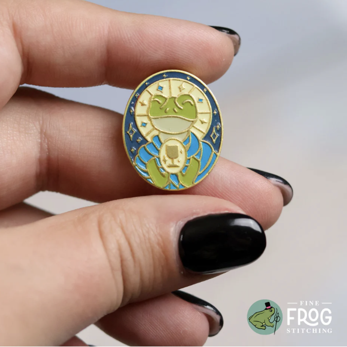 Saint Froggo Needleminder