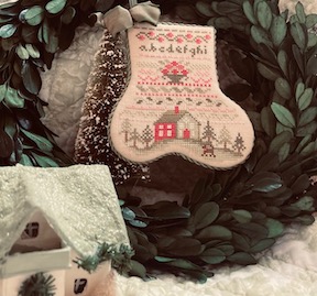 A Sampler Stocking A Sampler Stocking