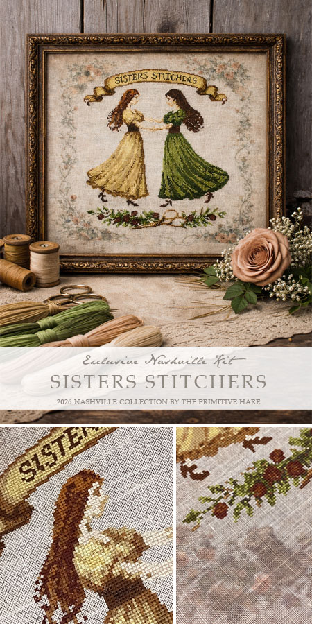Sisters Stitchers Kit - Preorder Sisters Stitchers Kit - Preorder