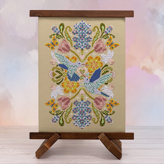 Spring Hummingbird Mandala