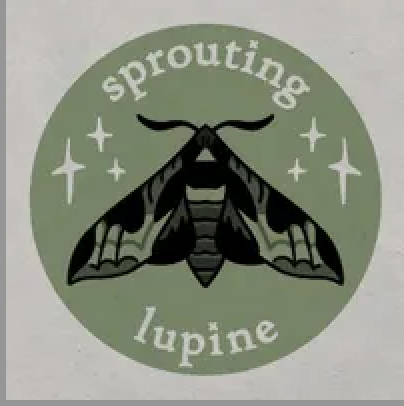 Sprouting Lupine