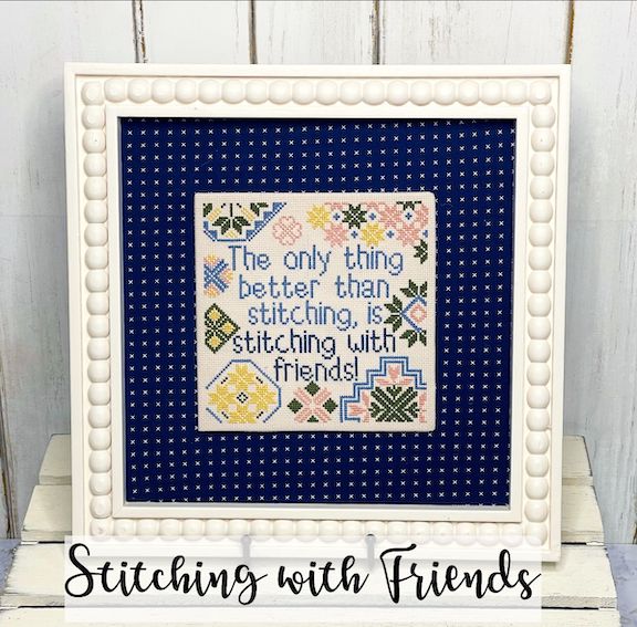 Stitching with Friends
