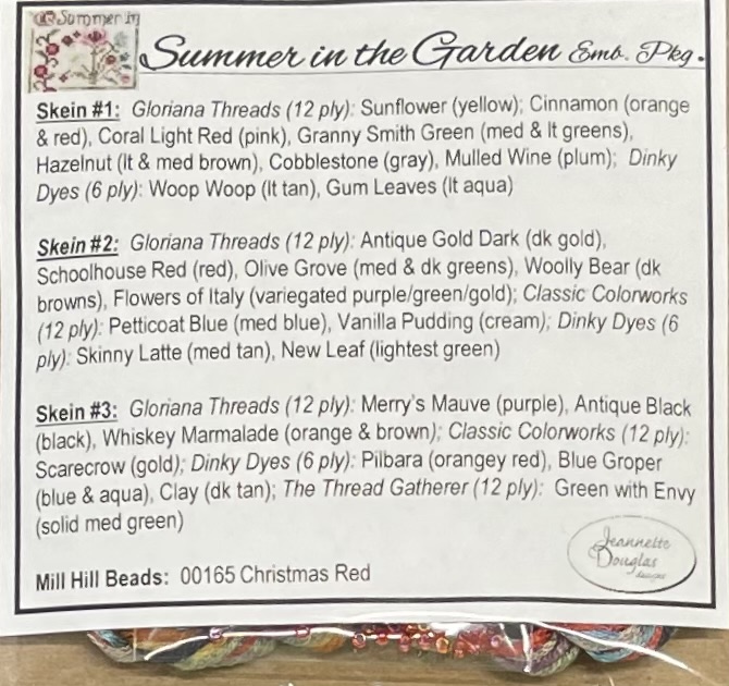 Summer - Seasons in the Garden - Embellishment Pack