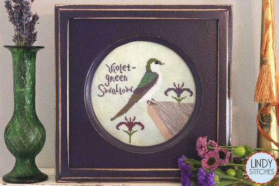 Bird Crush Club #11 - Violet-Green Swallow - Click Image to Close