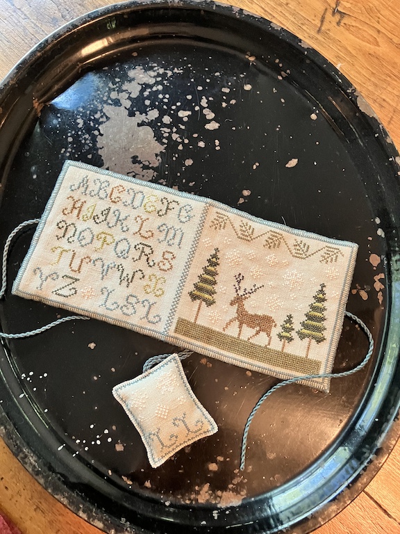 Winter Stage Needlebook