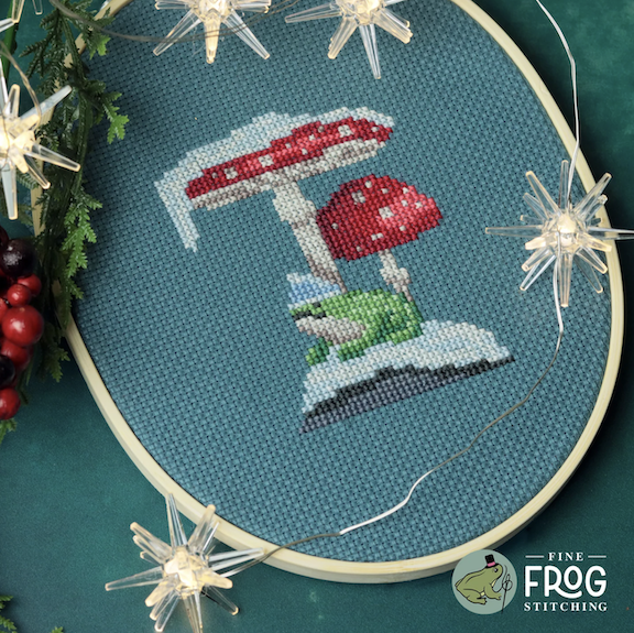 Winter Toadstool Frog