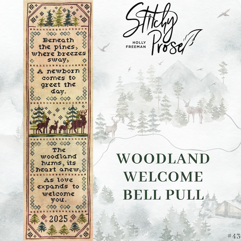 Woodland Welcome Bell Pull