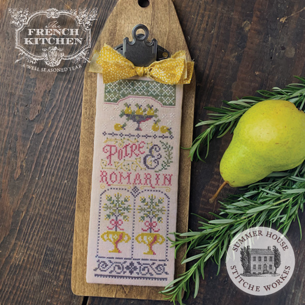 French Kitchen series - Poire et Romarin - Pear & Rosemary