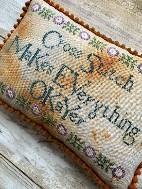 CROSS STITCH MAKES EVERYTHING OKAYER