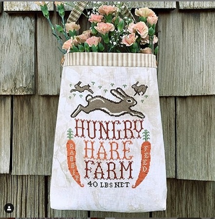 Hungry Hare Feed Sack - Click Image to Close