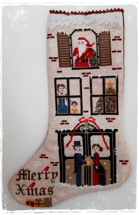 Vintage Christmas Stocking 2021 - Click Image to Close