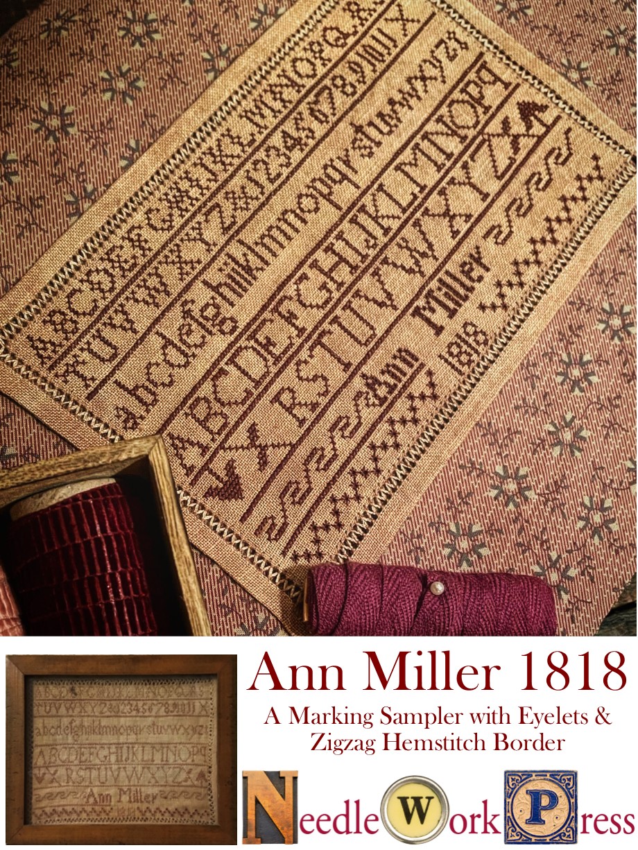 Ann Miller 1818 Sampler