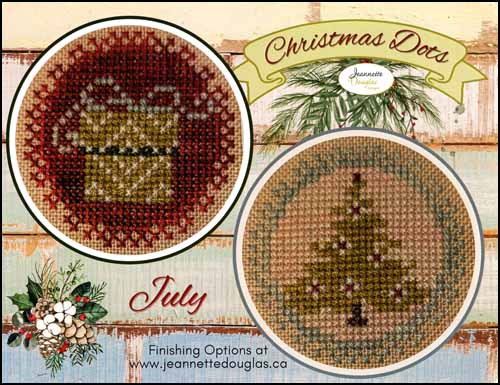 Christmas Dots Series - July