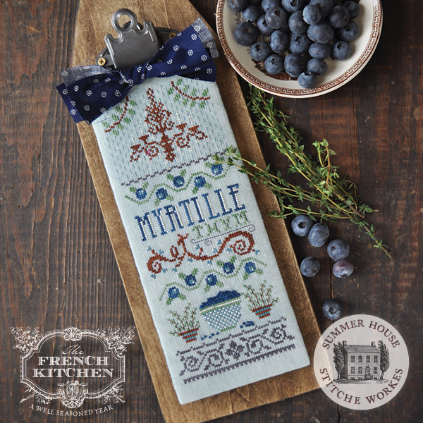 French Kitchen series - Myrtille et Thym - Blueberry & Thyme - Click Image to Close