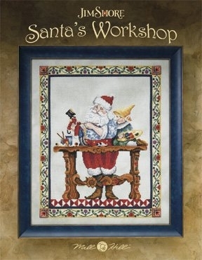 Santa's Workshop Chart and Embellishment Pack Santa's Workshop Chart and Embellishment Pack