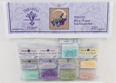 Moon Flowers Embellishment Pack