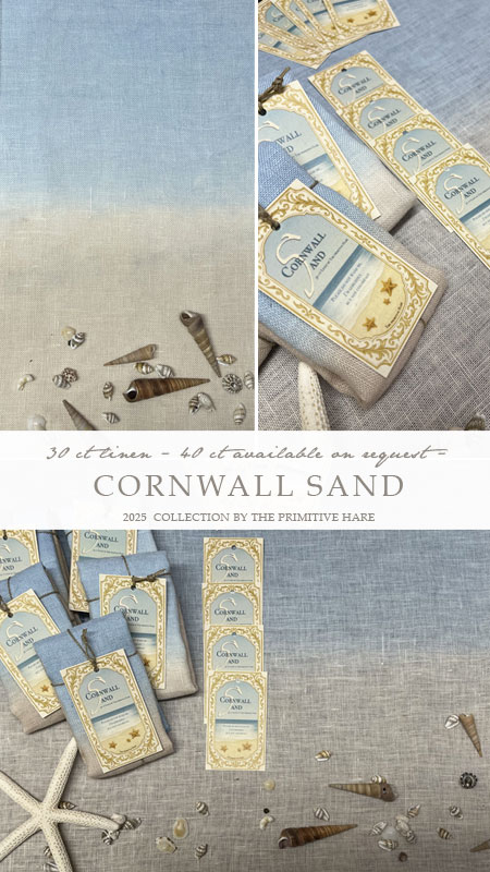 Cornwall Sand 30 count Linen
